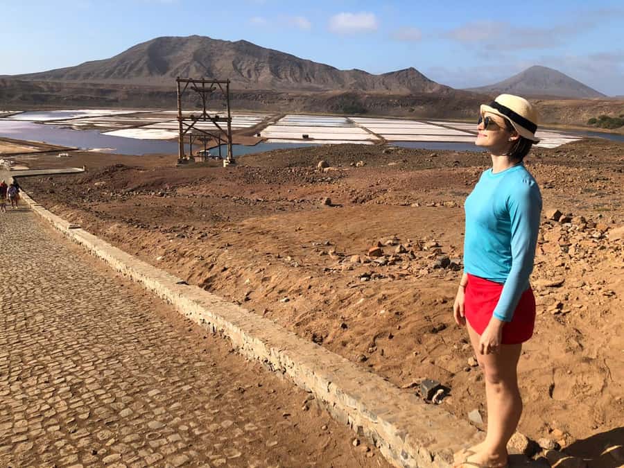 Sal: Pedra de Lume Salt Pans and Lake Trip - What floating in the lake feels like