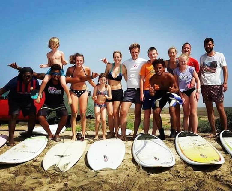 Sal: Surf Lesson - From board pickup to Santa Maria Beach