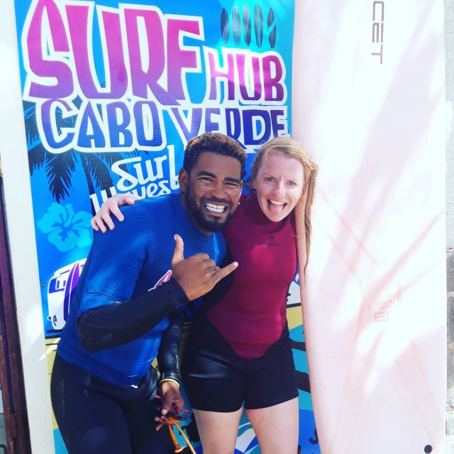 Sal: Surf Lesson - Finding the surf school in Santa Maria