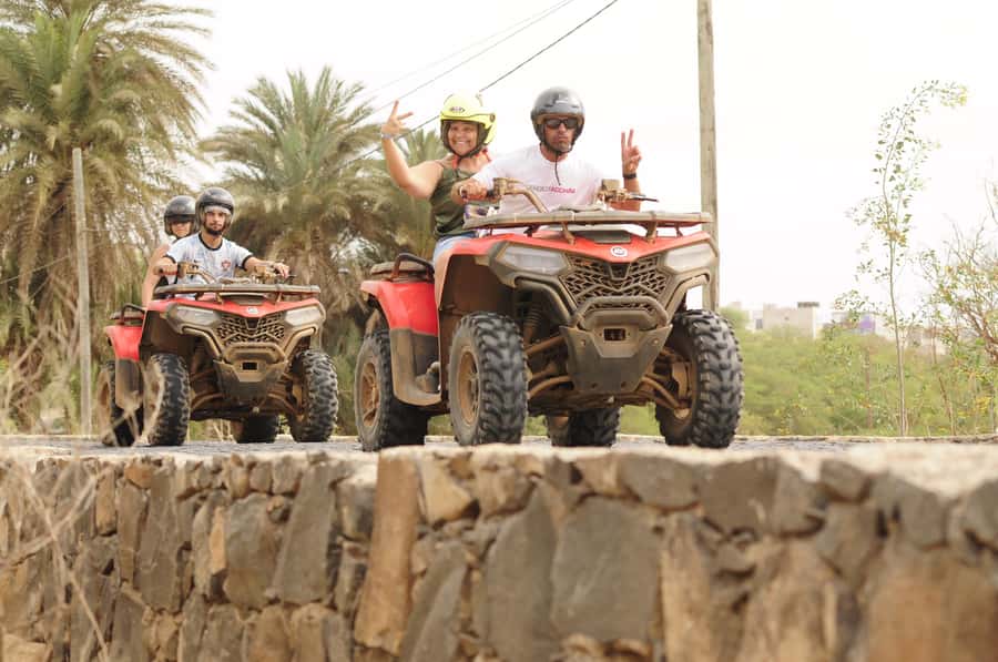 São Vicente: Quad Bike Tour in Mindelo - 4 Hours Adrenaline - Baía das Gatas brings a welcome pause
