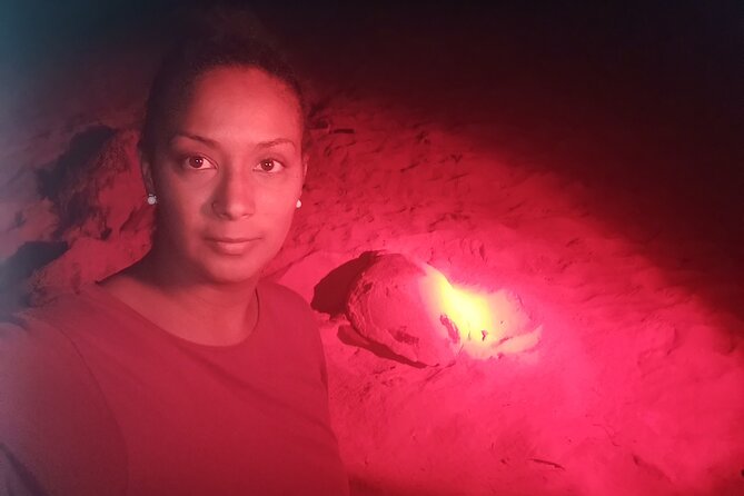 Sea Turtle Nesting Observation on Sal Island - How the two patrol guides find a turtle