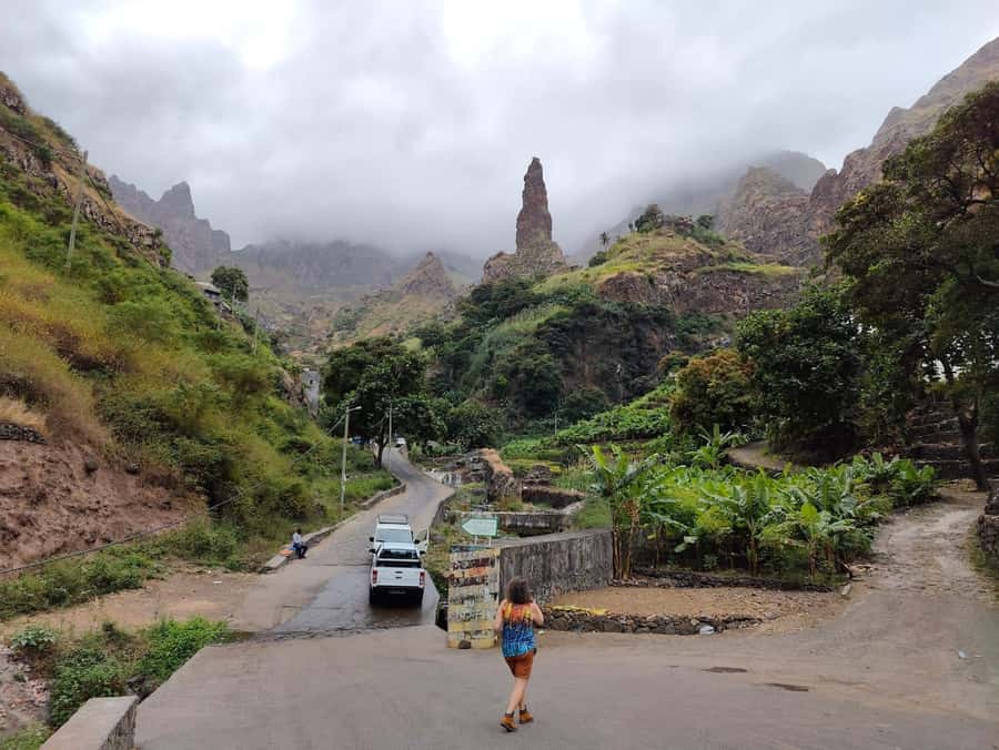 Shore Excursion, Santo Antão, Full Day, Highlights by car - Pico da Cruz, 1,585 meters above the valleys
