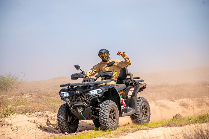 South of Boa Vista Adventure Explore the Desert by Quad - Praia de Varandinha: cliffs, caves, and Atlantic drama