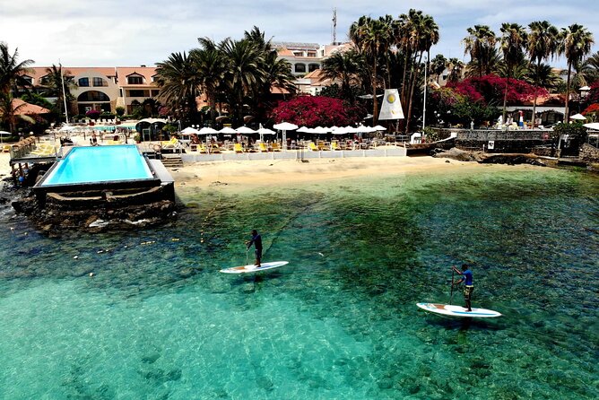 Stand Up Paddle Tour in Santa Maria Bay - Weather can change the plan