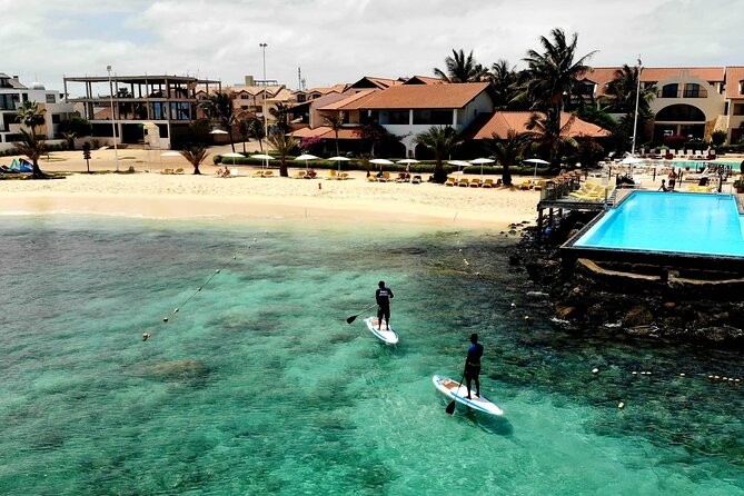 Stand Up Paddle Tour in Santa Maria Bay - Paddling Santa Maria Bay at an easy pace