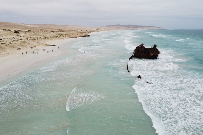 Tours in Boa Vista island - Santa Monica Beach and the two-hour pause