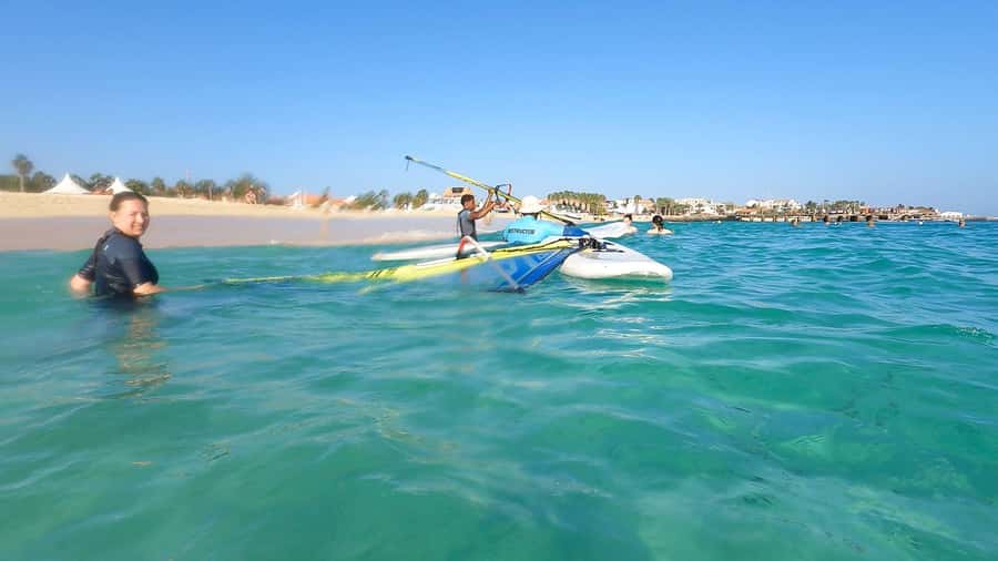 Windsurf Lessons - Who will enjoy this lesson most?